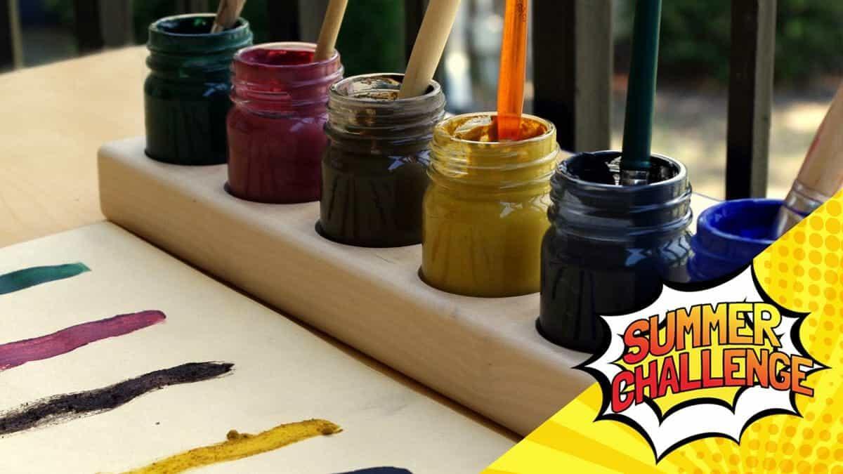 Make your very own paints from plants, berries, and powders! - Fun
