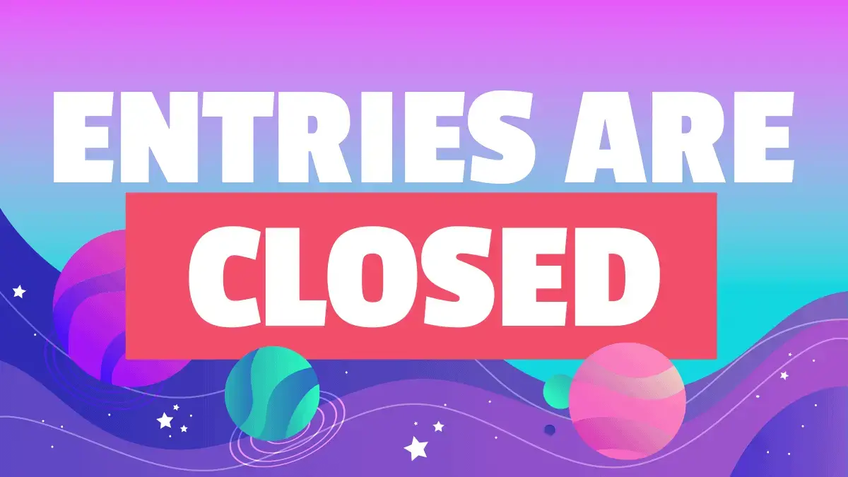 Mission Transmission entries are now closed